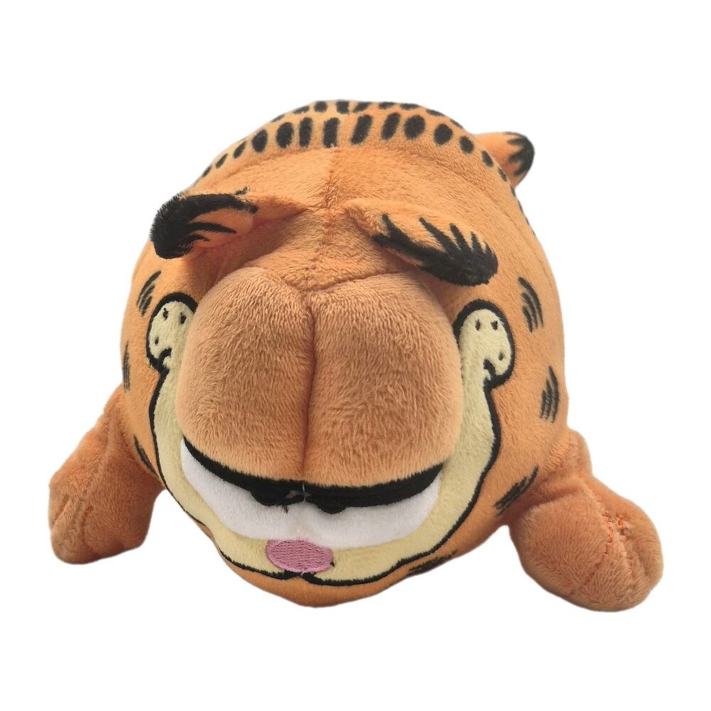 Chunky Garfield Squishy Plush Orange Black Stripes 9"